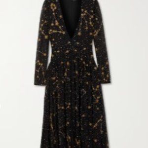 Retrofete Black Galexia Embellished Gown in Small. Never Used w/ Tags